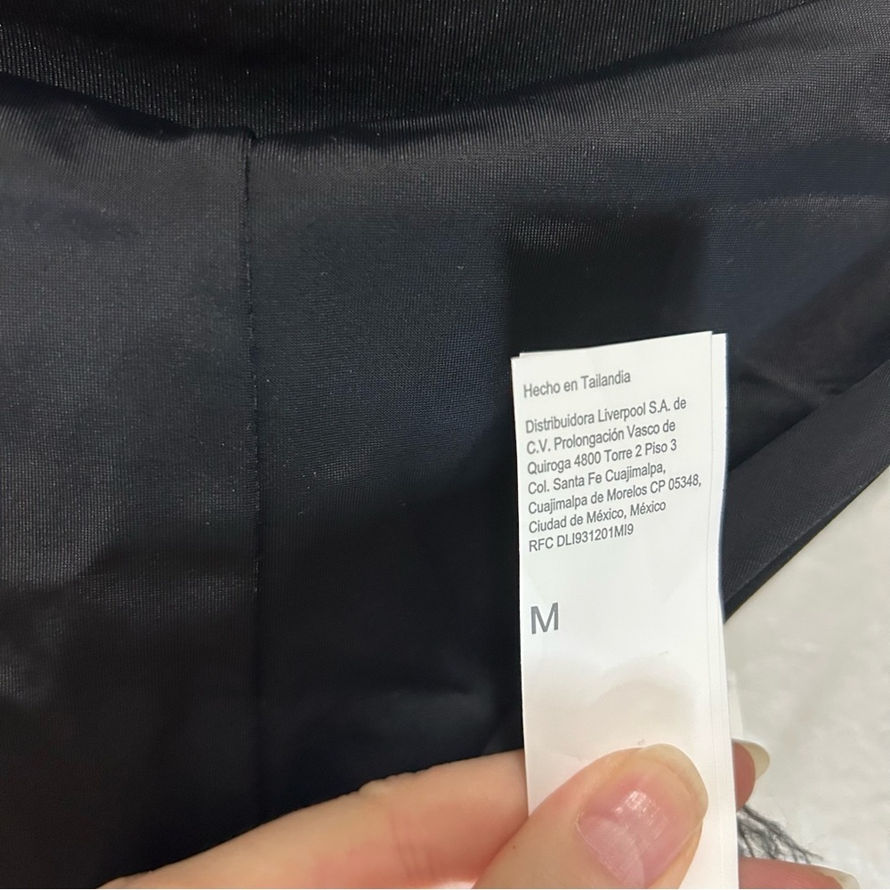 NWT Fabletics Black Cheeky Bikini Swim Bottoms Size Medium - Picture 3 of 6